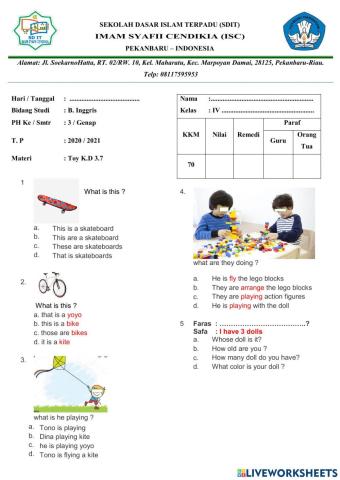 Ph 3 english new toy