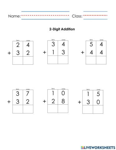 2-Digit Addition