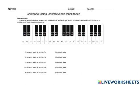 Tonalidades