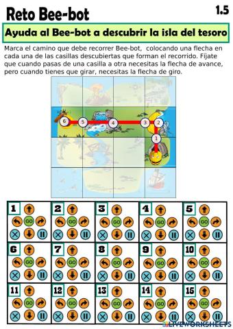 Programación con Bee-bot