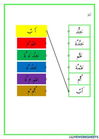 أحب أسرتي