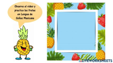 Frutas en lsm