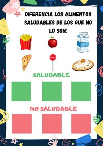 Alimentos saludables