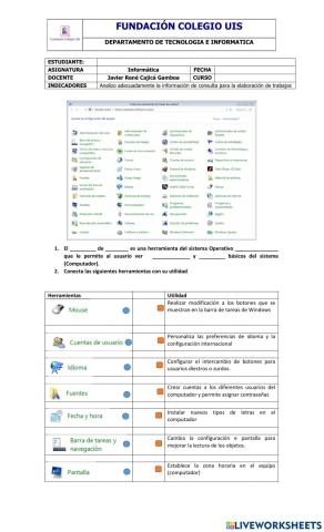 Panel de Control de Windows