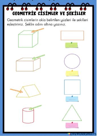 Geometrik Cisimler ve Şekiller