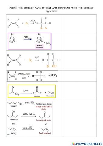 Chemical test organic compound 6