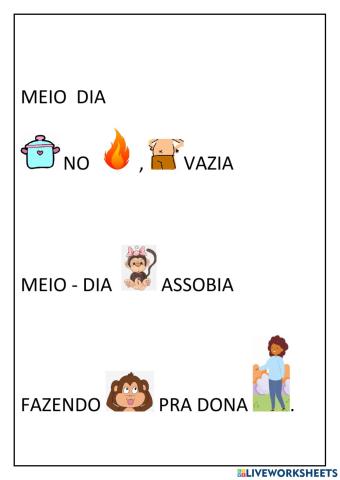 Parlenda meio-dia