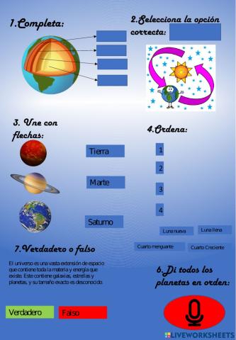 El sistema solar