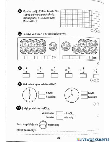 Matematikos 9 testas 2lapas