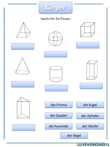 Geometrische Körper