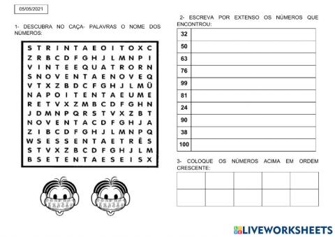 Atividade de Matemática