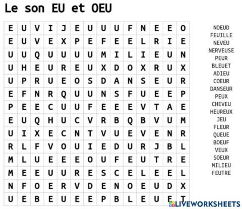 Le son EU-OEU