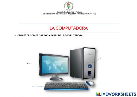 Partes de la computadora