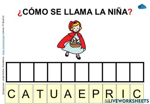 ¿Cómo se llama la niña?