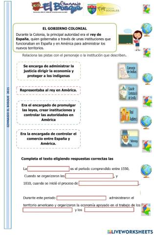 Instituciones coloniales