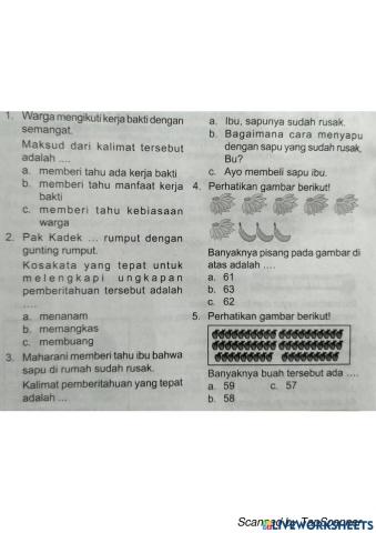 Tema 6 lingkungan bersih, sehat dan asri