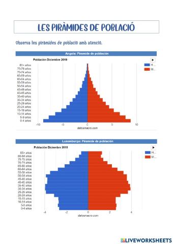 Piràmides de població