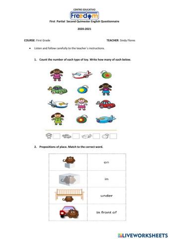 QUESTIONARIO PRIMER PARCIAL 2do QUIMESTRE