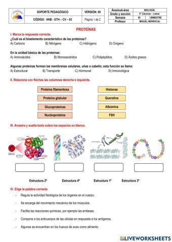 Proteínas