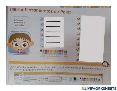 Utilizar herramientas de Paint