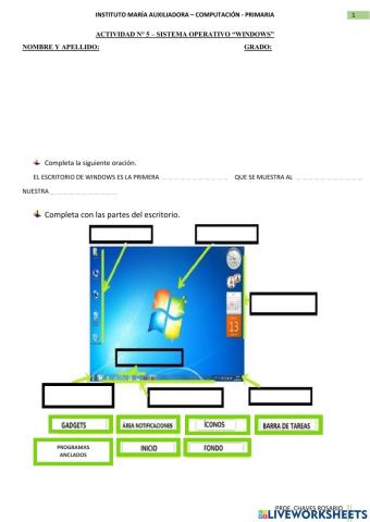 Sistema operativo Windows