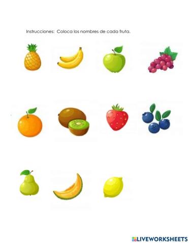 Frutas