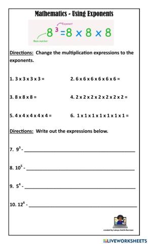 Exponents