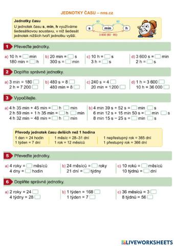 Jednotky času  -nns.cz