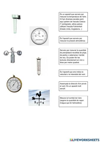 Instruments meteorològics