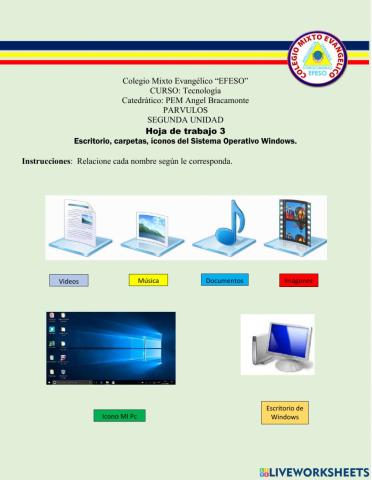 Iconos del Sistema Operativo