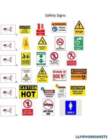 Safety Signs