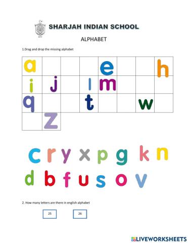 Alphabet