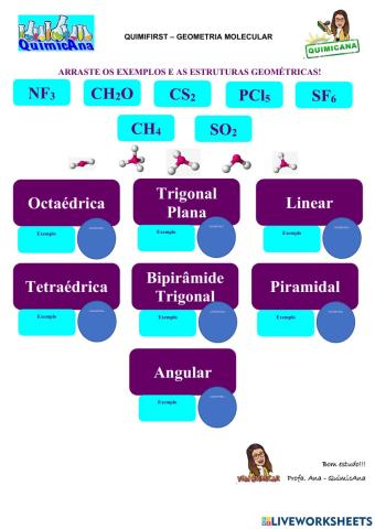 Quimfirst: Geometria Molecular