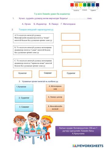 Chem-indicator