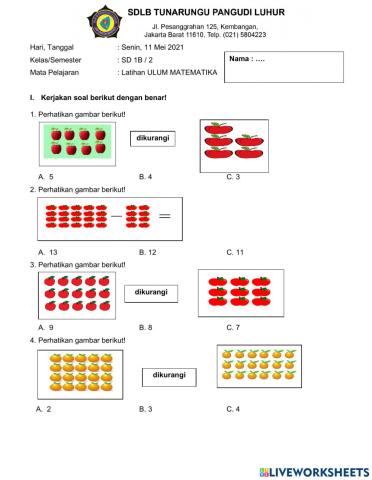 Latihan ULUM Matematika