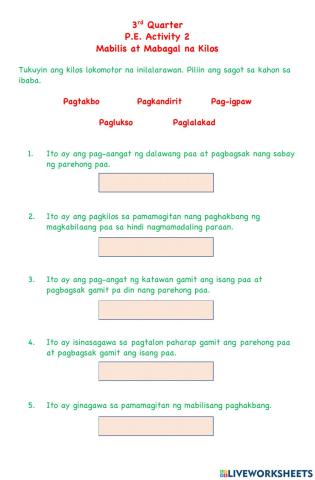 PE Activity 2