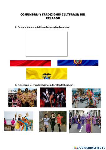 Costumbres y tradiciones del ecuador