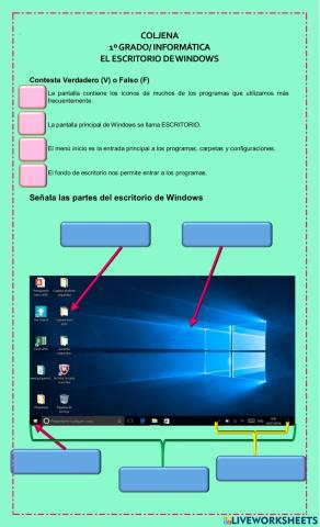 Escritorio de windows