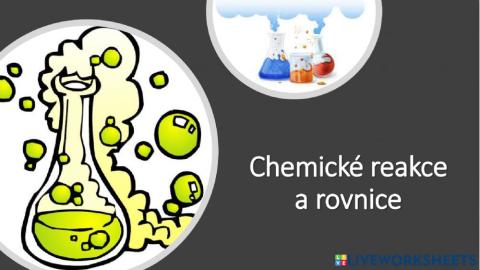 Chemické rovnice