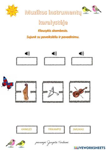 Muzikos instrumentų karalystėje 2