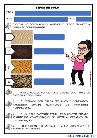 Tipos de solo