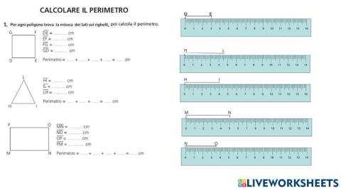 Il perimetro dei poligoni ... 2