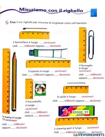 Misuriamo col righello e trasformiamo