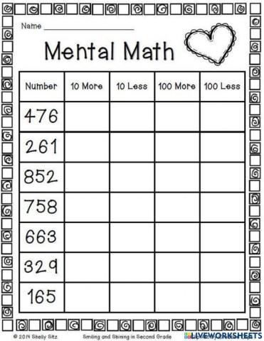 Calculo Mental