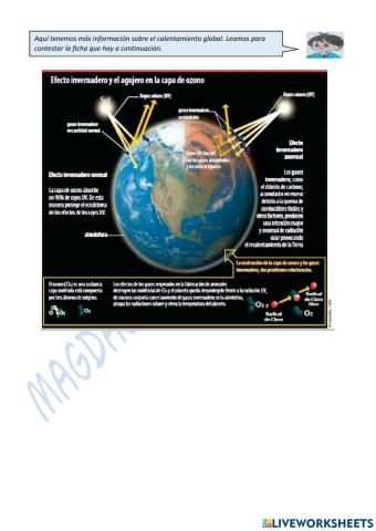 El calentamiento global