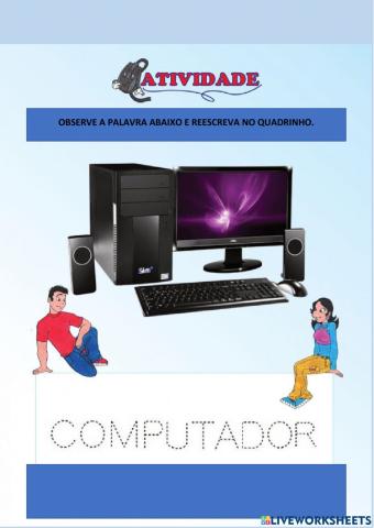 As partes do computador