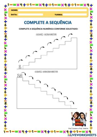 Complete a Sequência