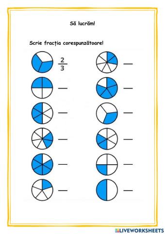 Fracții 1