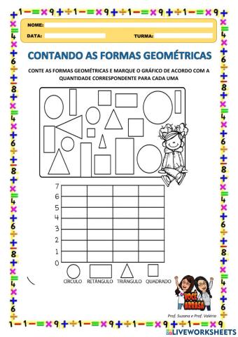 Contando as Formas Geométricas