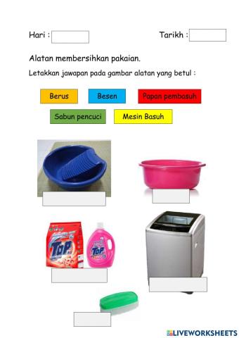 Alatan membersihkan pakaian